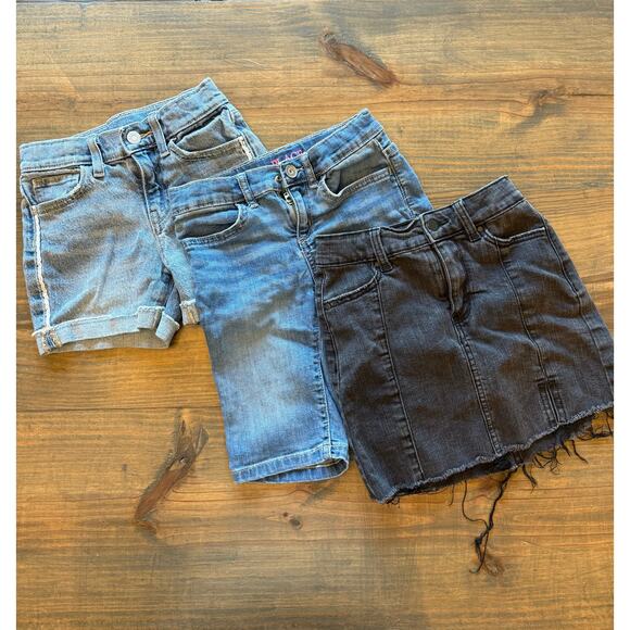 Old Navy Other - Girls 3 Piece Summer Shorts‎ and Skirt Bundle Size: 6 - 7